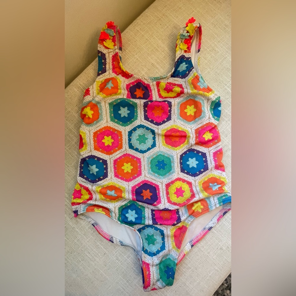 Penelope Mack Girls One Pieace Swimsuit Size 8